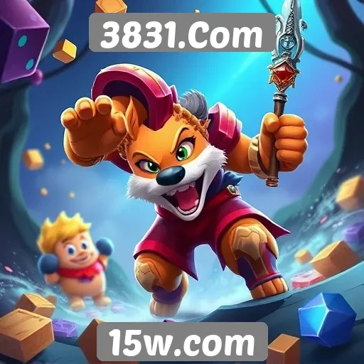 Exploração dos jogos disponíveis no site 3831.Com